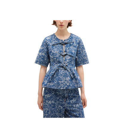 MAYFEYR - Ganni - Shirt Blue - J1909566