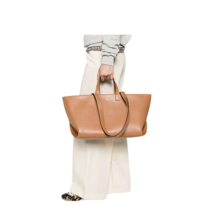 MAYFEYR - A.P.C. - Drummer Leather Tote Bag - PXCCYF67057CAB