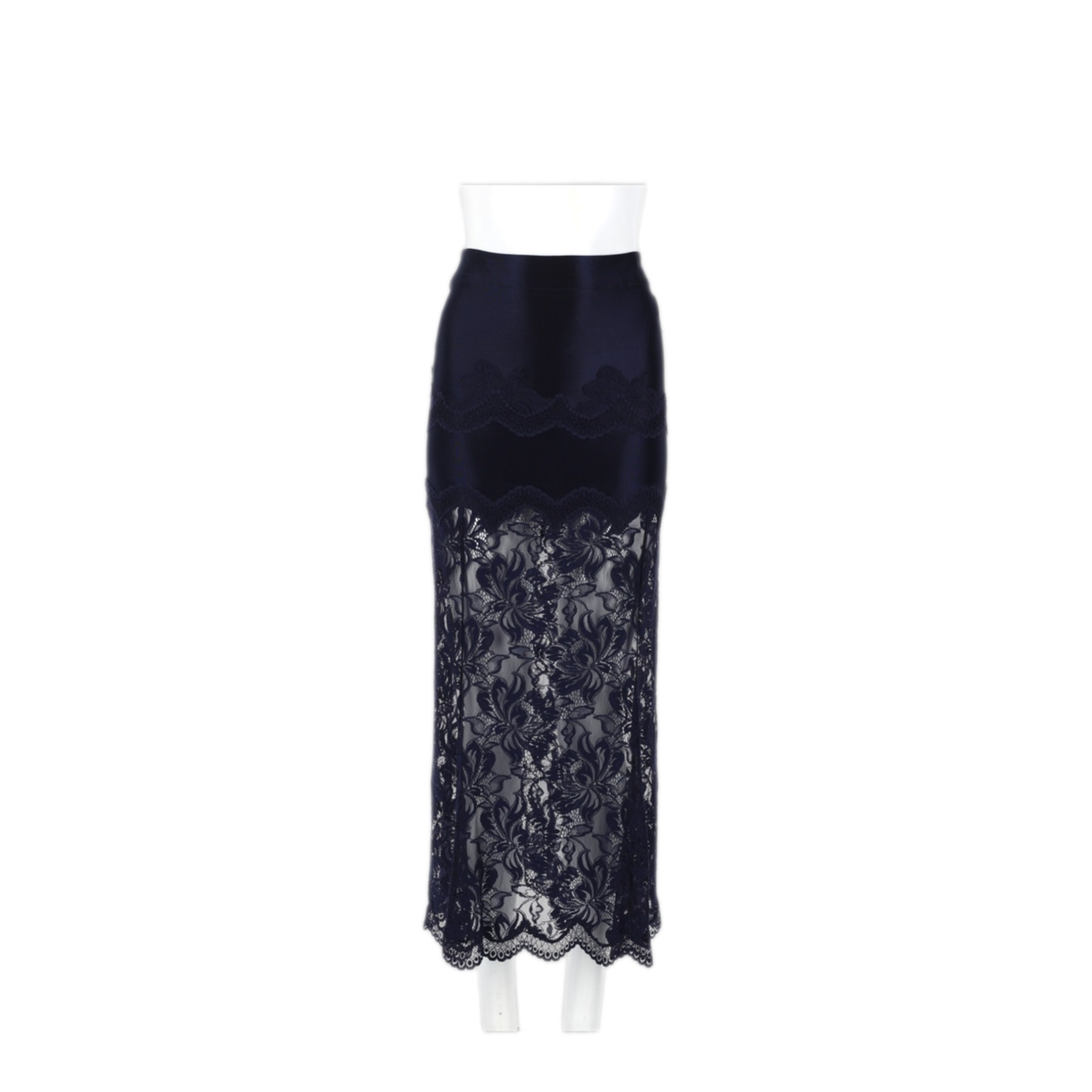 MAYFEYR - RABANNE - Midi Skirt In Lace And Jersey - 26AJJU021PA0170P481