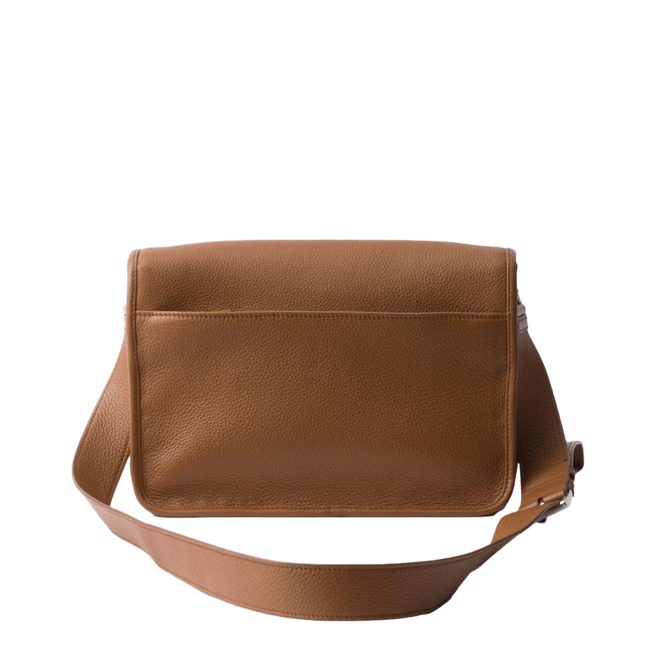 Caramel Leather Crossbody Bag