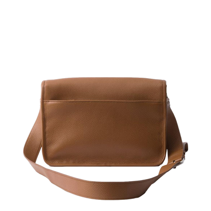 Caramel Leather Crossbody Bag