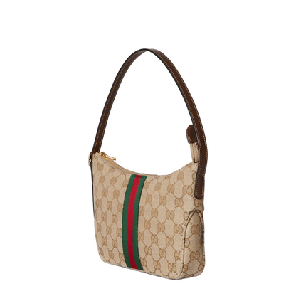 Lunetta Small Crossbody Bag - Sand/Dark Brown