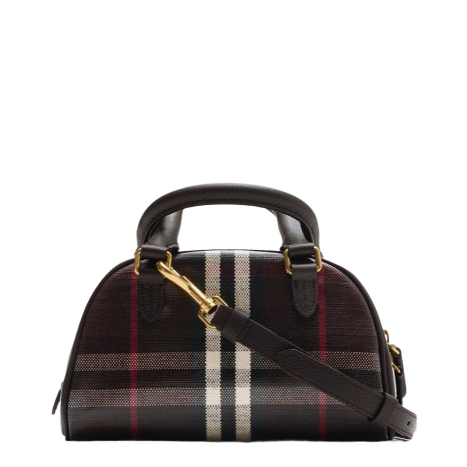 Mini Highlands Bowling Bag in Mahogany Red