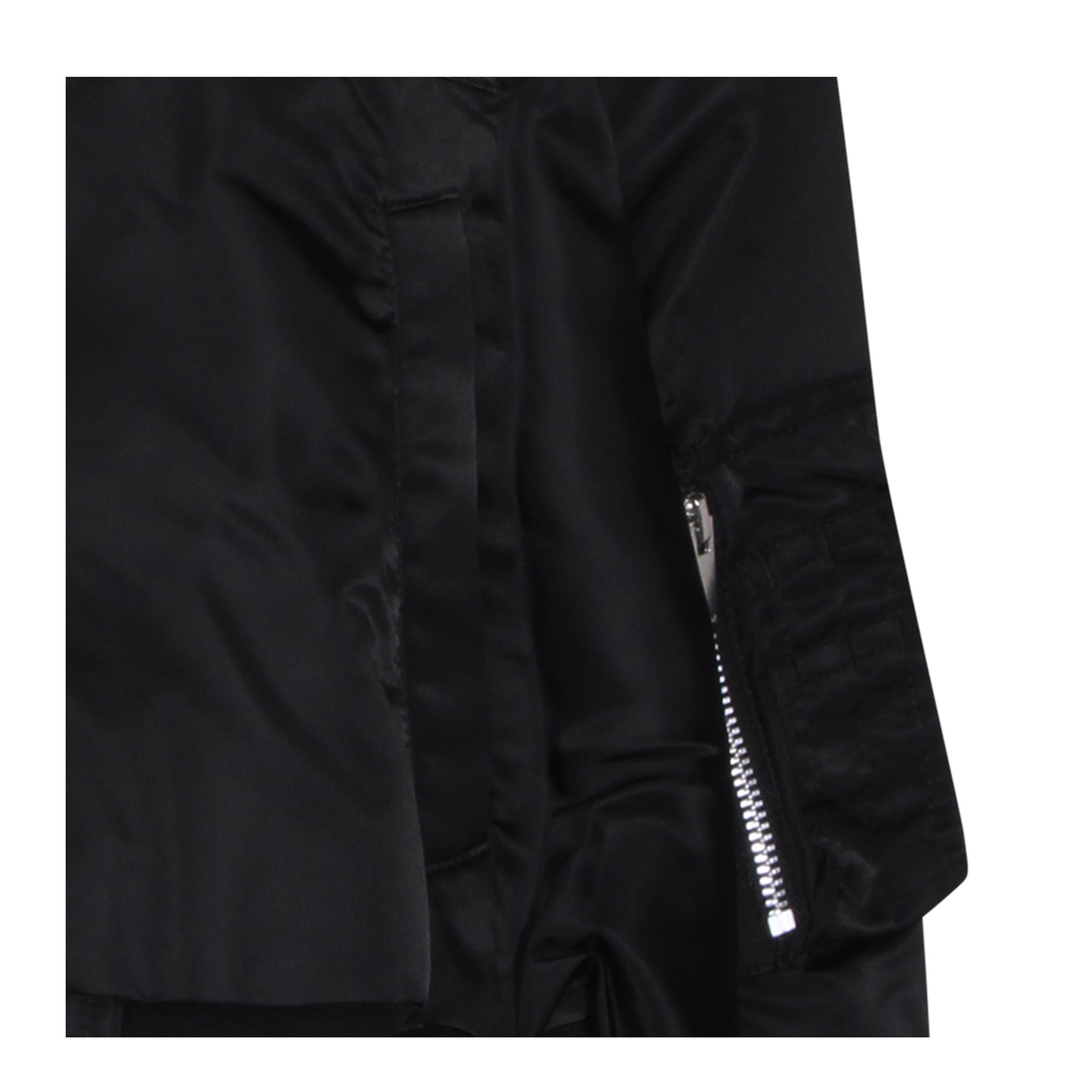 Cropped Bomber Jacket