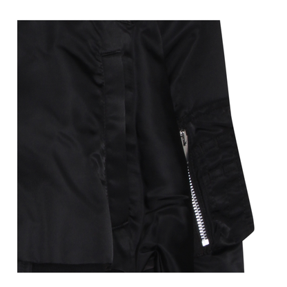 Cropped Bomber Jacket