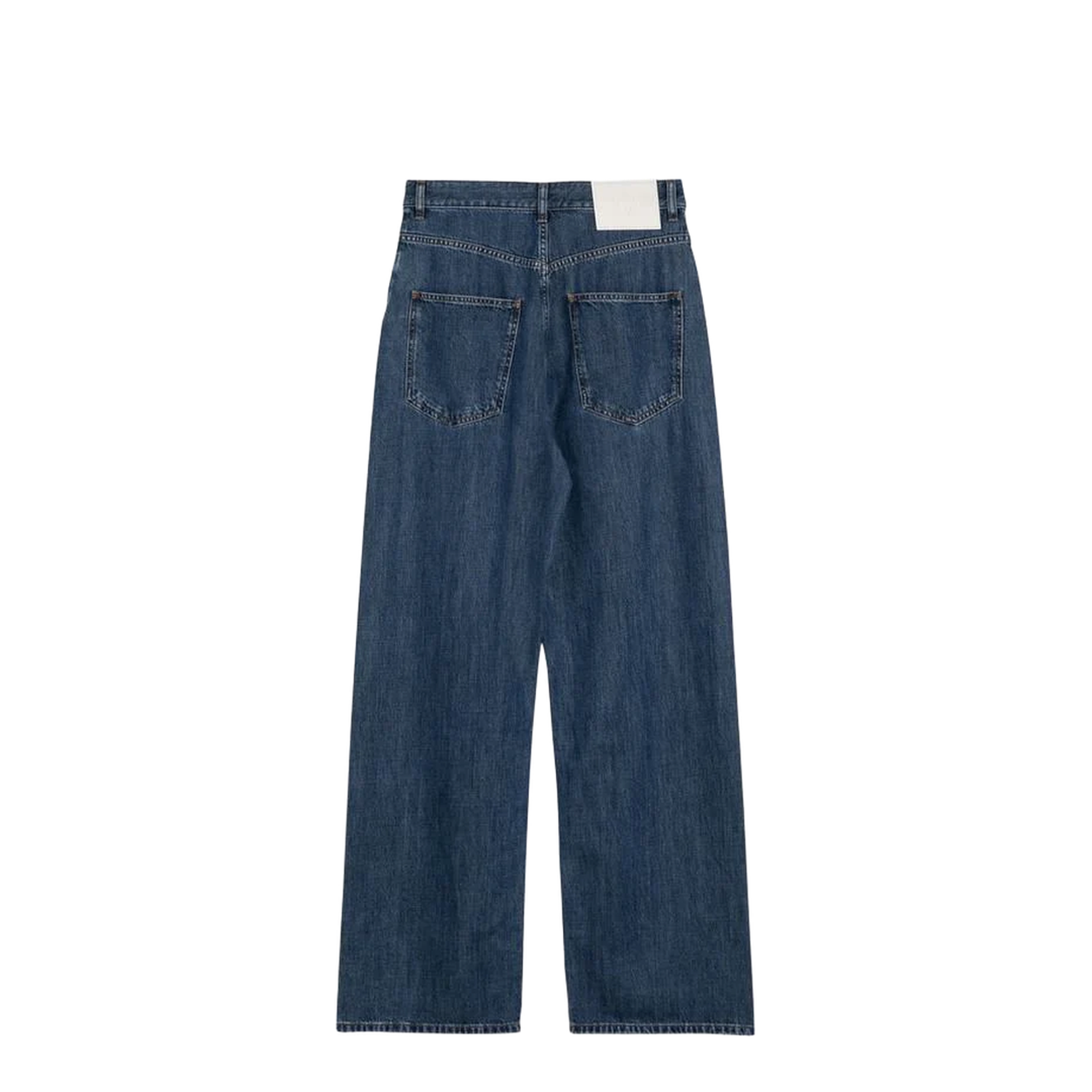 Blue Wide Denim Jeans