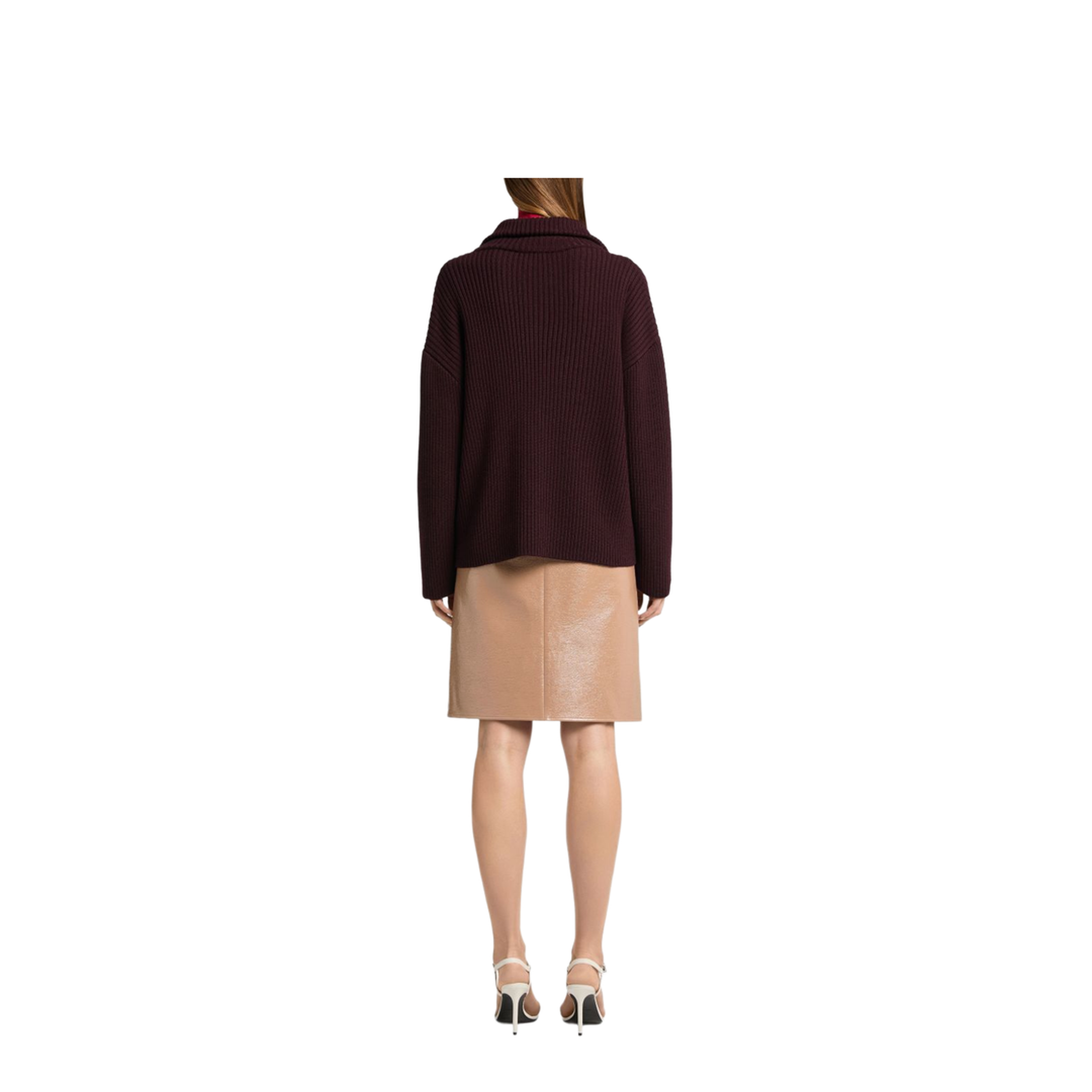 MAYFEYR - Courreges - Pre Sweaters Bordeaux - 326MPU278FI00854090