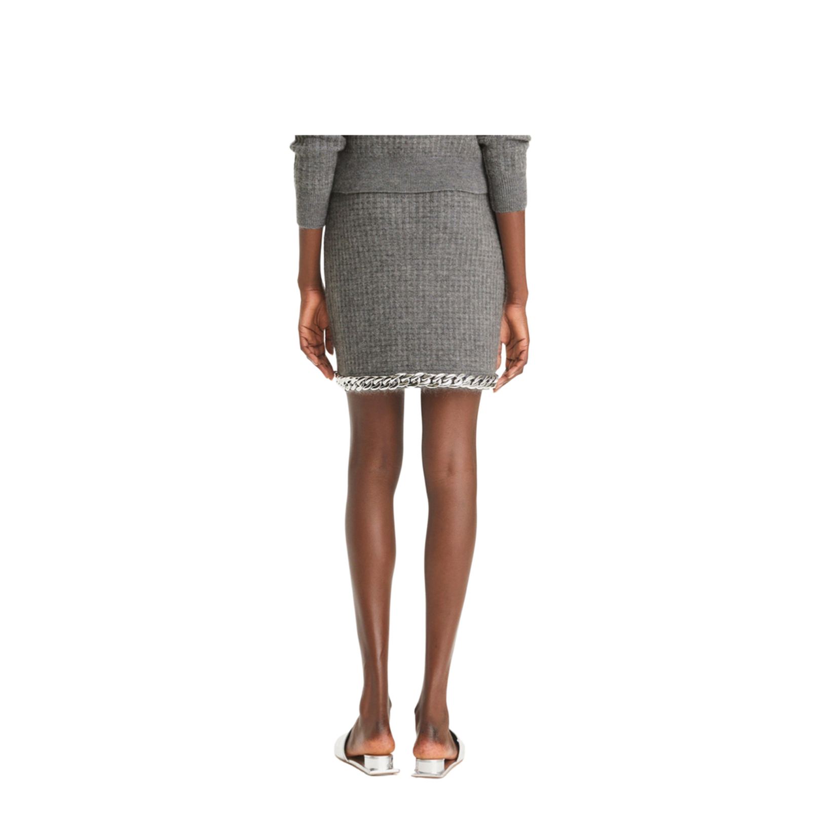 Chain Mini Skirt