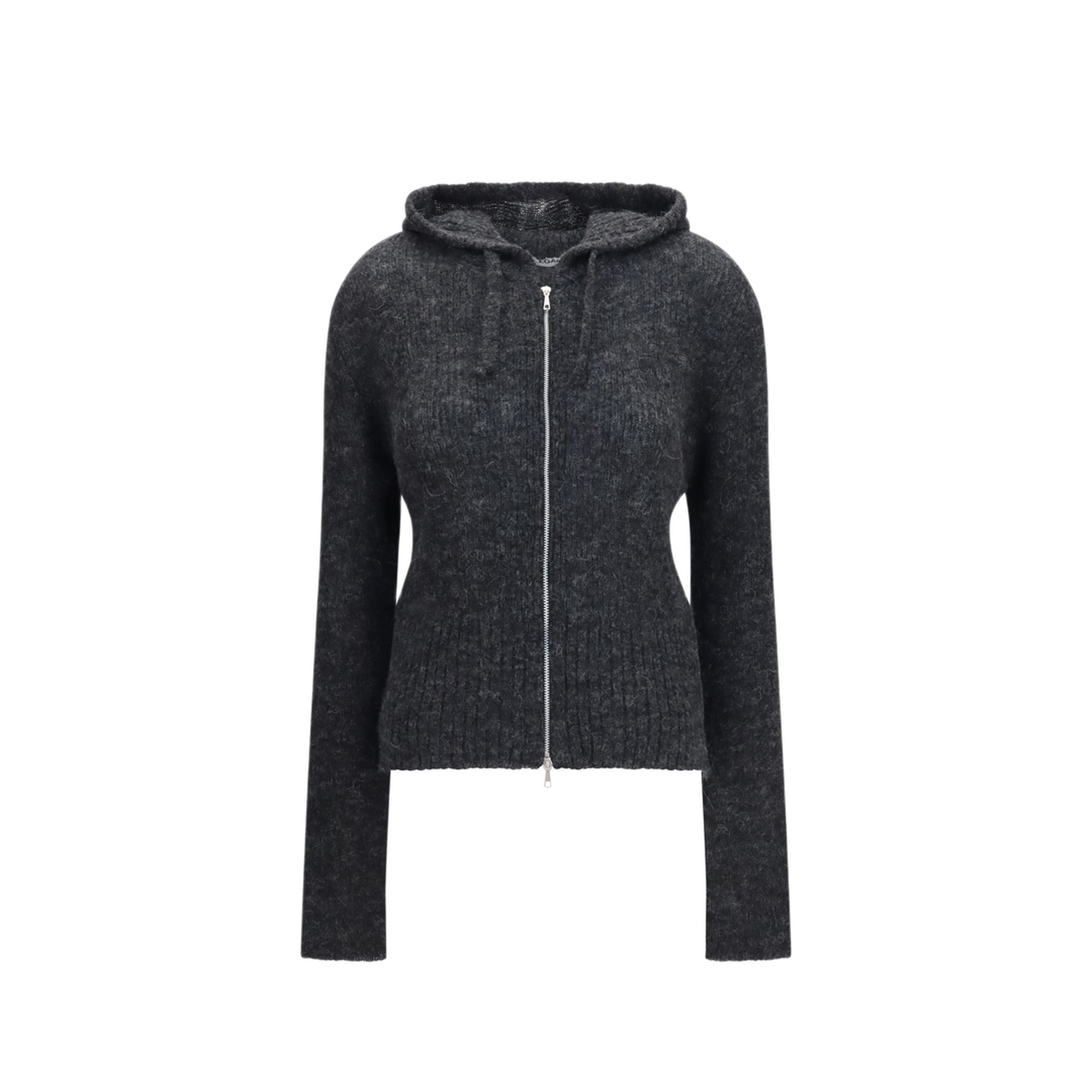MAYFEYR - Our Legacy - Alpaca Blend Zip Up Hoodie - W2263CCMCHARCOALME