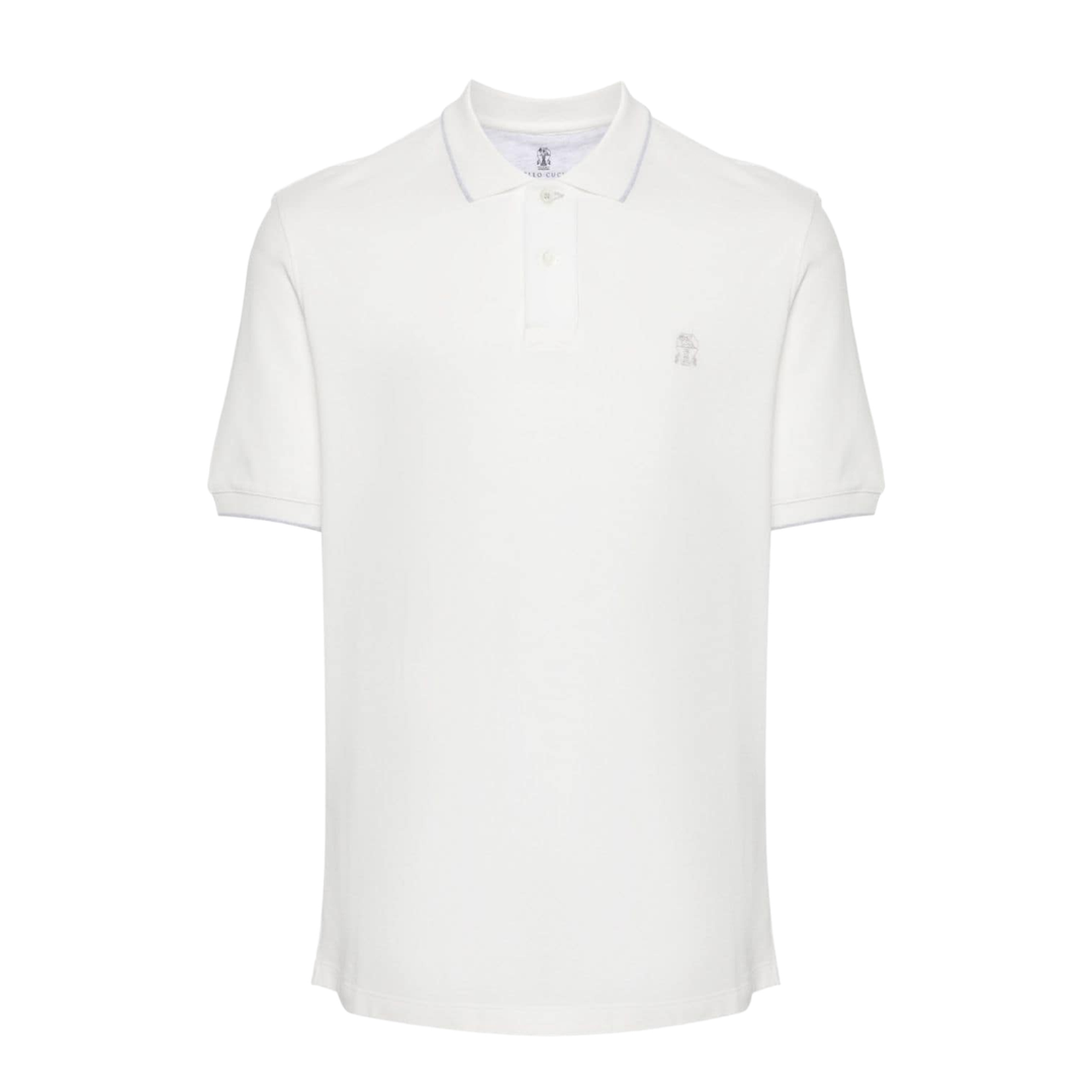 Cotton Piquet Polo with Embroidered Logo
