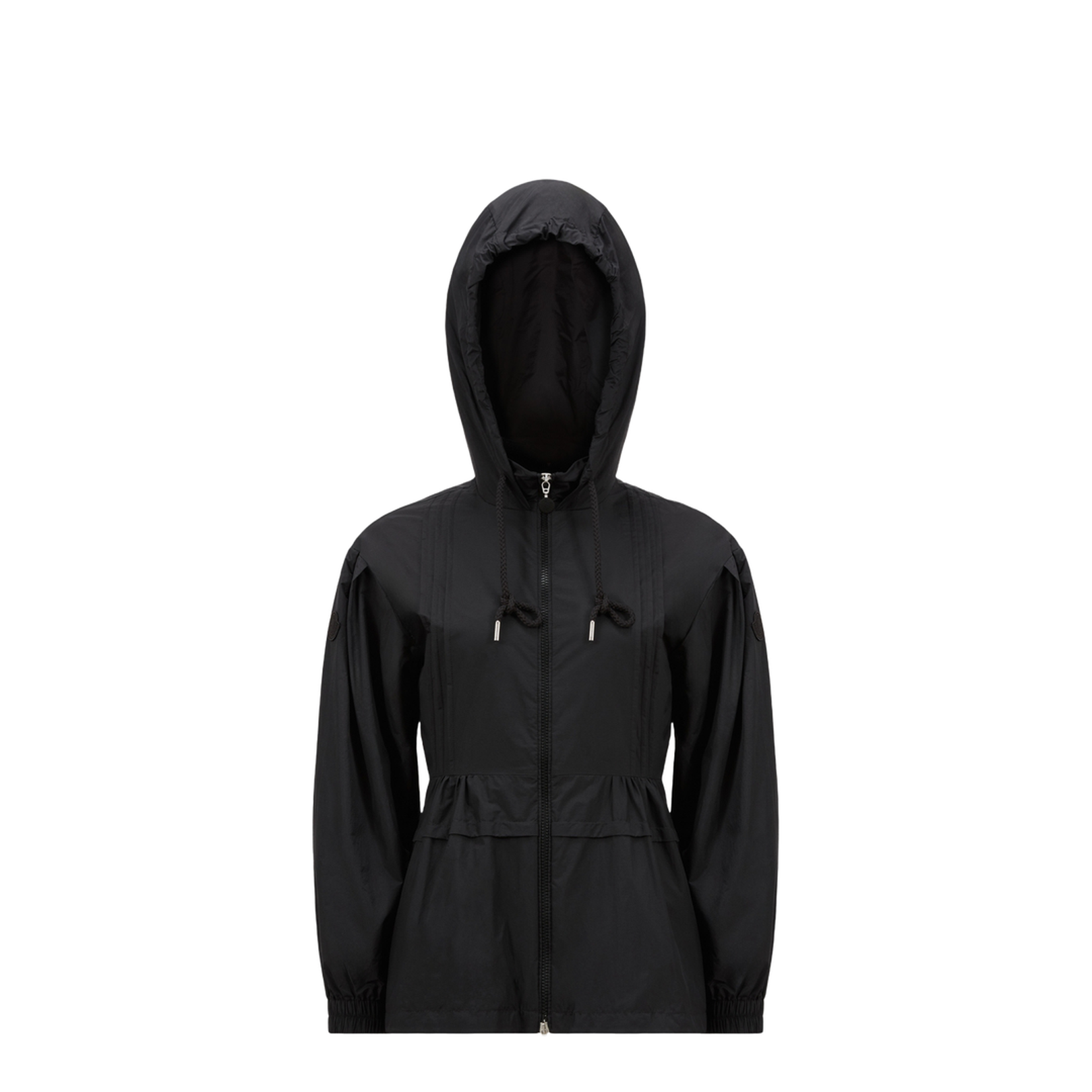 Black Vabre Hooded Parka Jacket