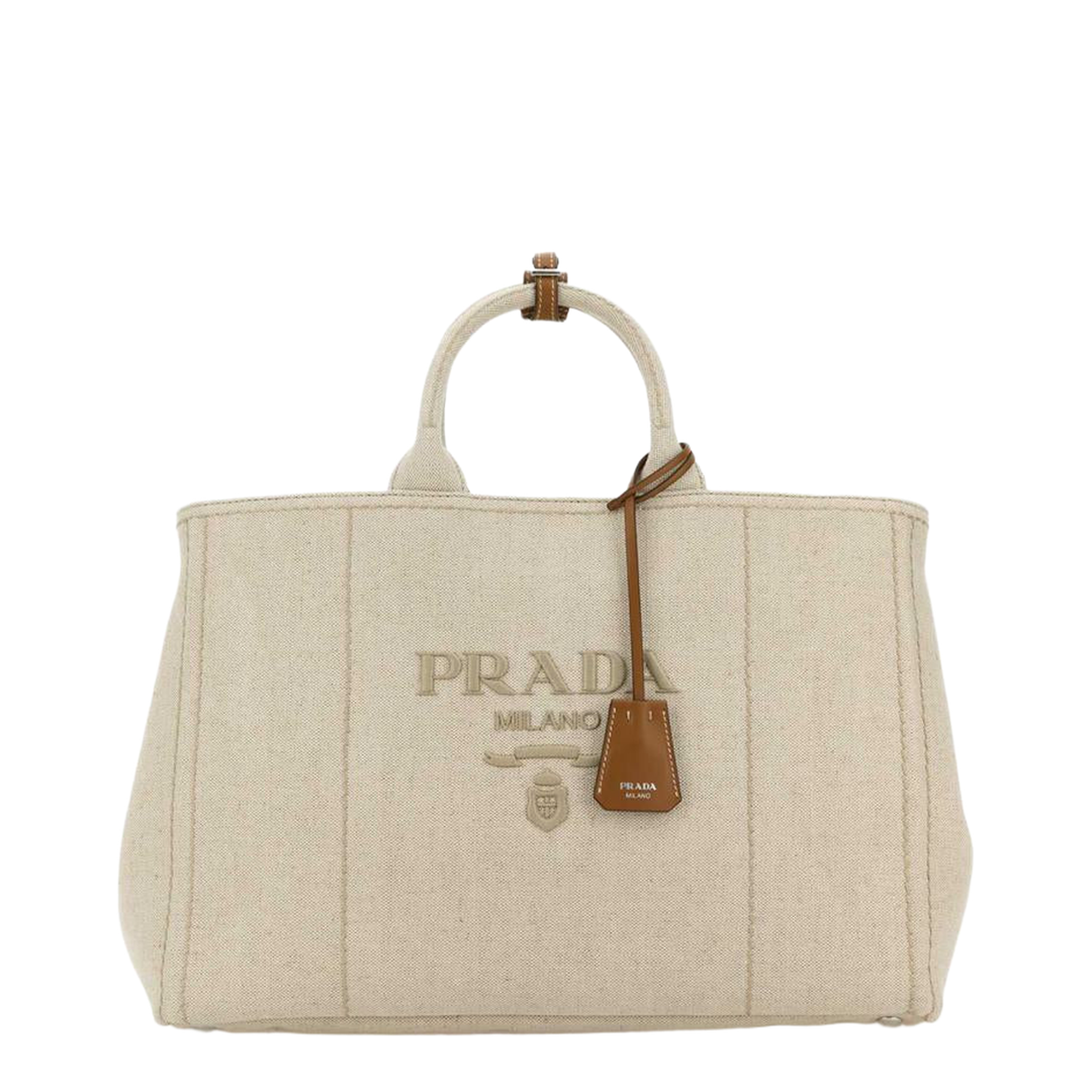 Sand Canvas Extra Large Jardinière Shopping Bag