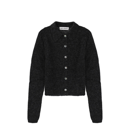 MAYFEYR - Our Legacy - Polo "Mazzy" - W2263MCMCHARCOALMELANGEFUZZYALPACA