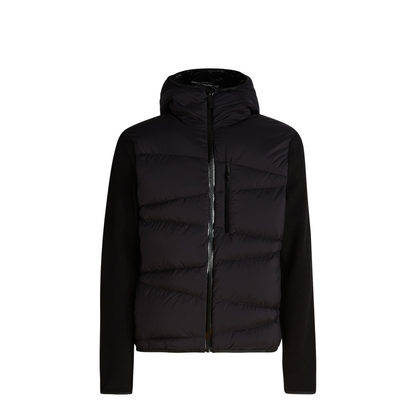 Padded Cardigan with Hood