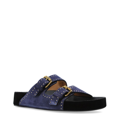 Lennyo Suede Leather Sandals