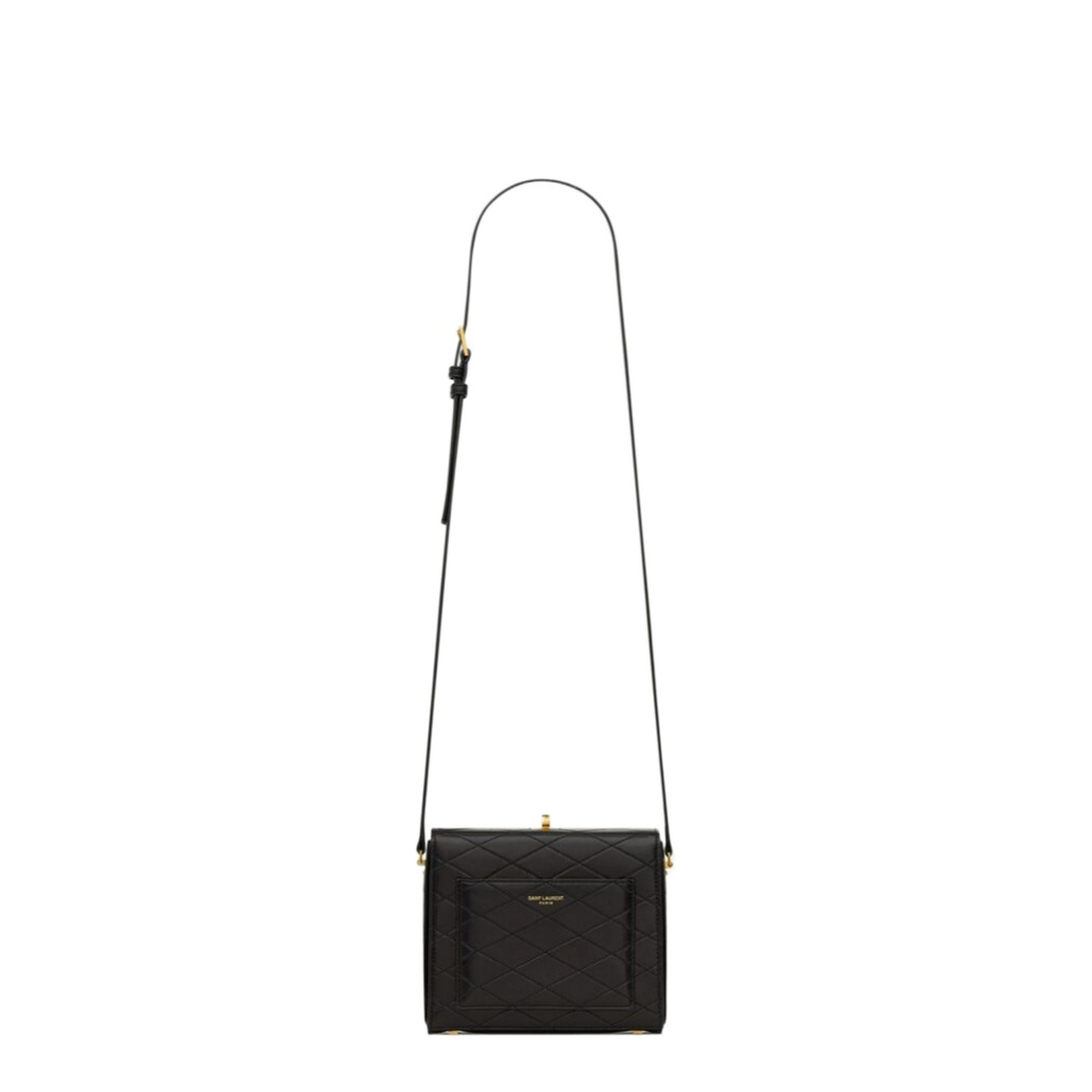 Mini Square Bag in Quilted Lambskin