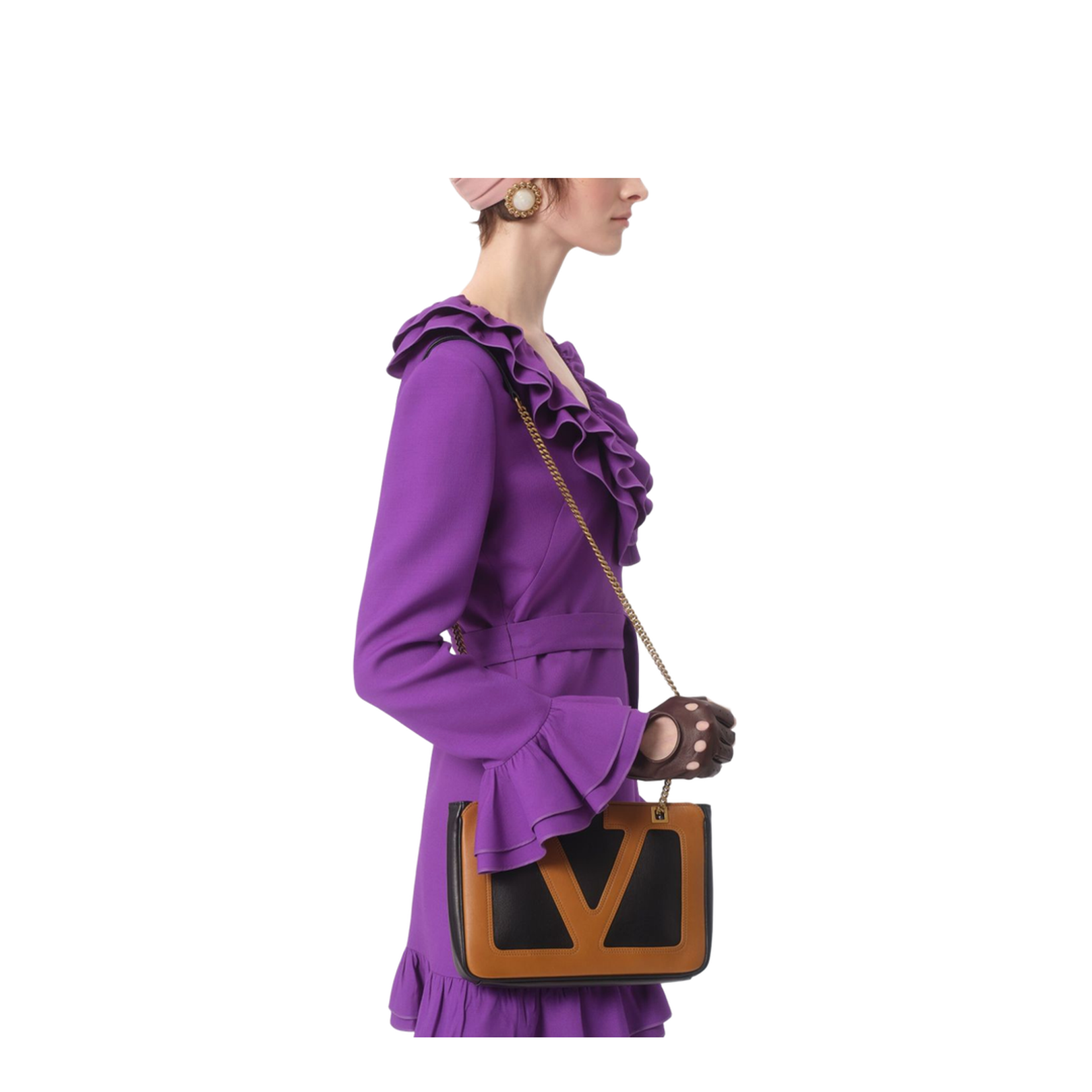 Dress Solid - Fuchsia
