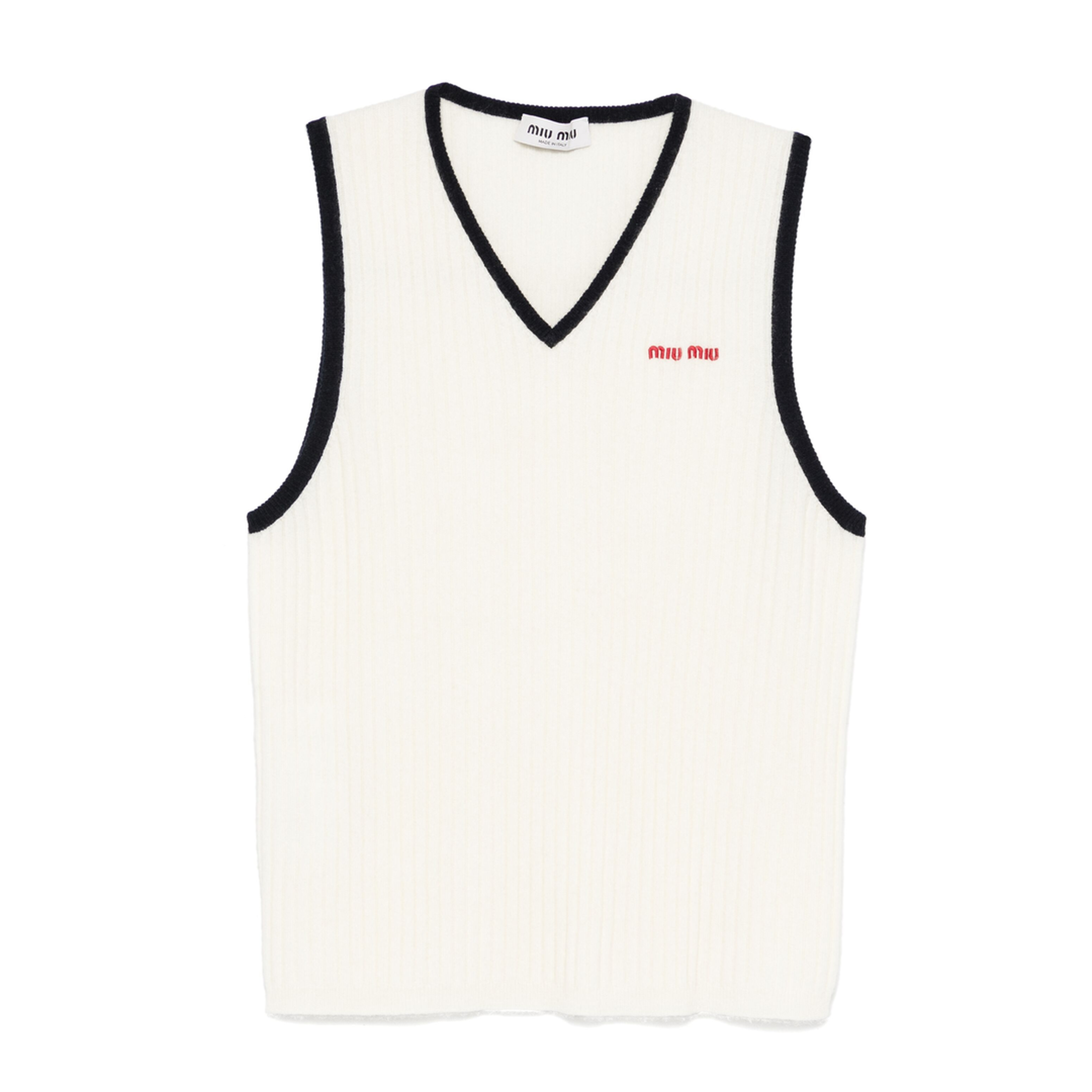 MAYFEYR - Miu Miu - Cashmere Gilet - MMV254SOOO1580F075R