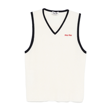 MAYFEYR - Miu Miu - Cashmere Gilet - MMV254SOOO1580F075R