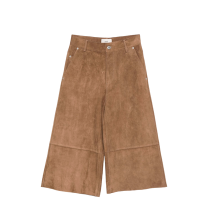 Trousers in Brown Suede
