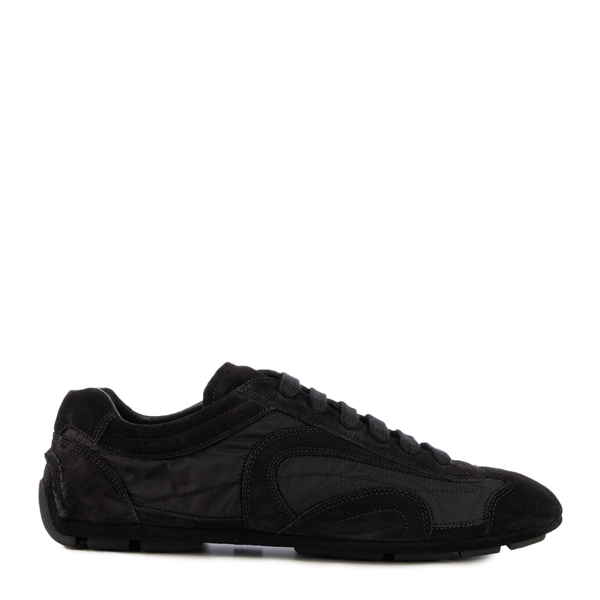 MAYFEYR - Prada - Montecarlo Re-Edition 2025 Nylon And Suede Sneakers - 4E1165FG001D7RF0002