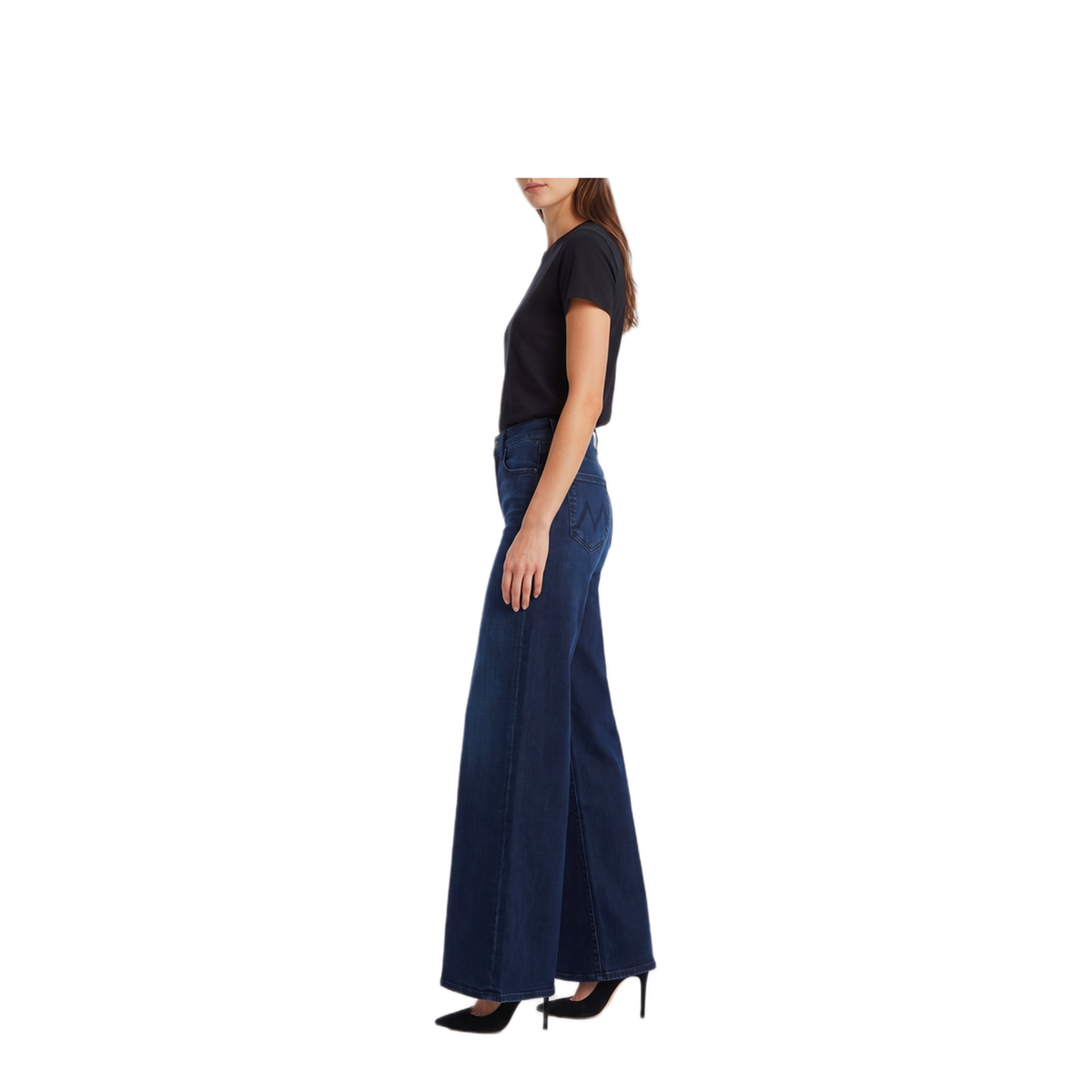 MAYFEYR - Mother - The Roller Sneak Jeans - 10415104NIVBLACK