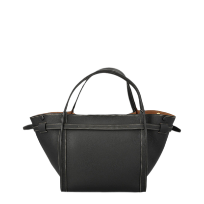 MAYFEYR - TOD`S - Shopping Bag T Signature In Leather Mini - XBWTIMA0100WKAB999