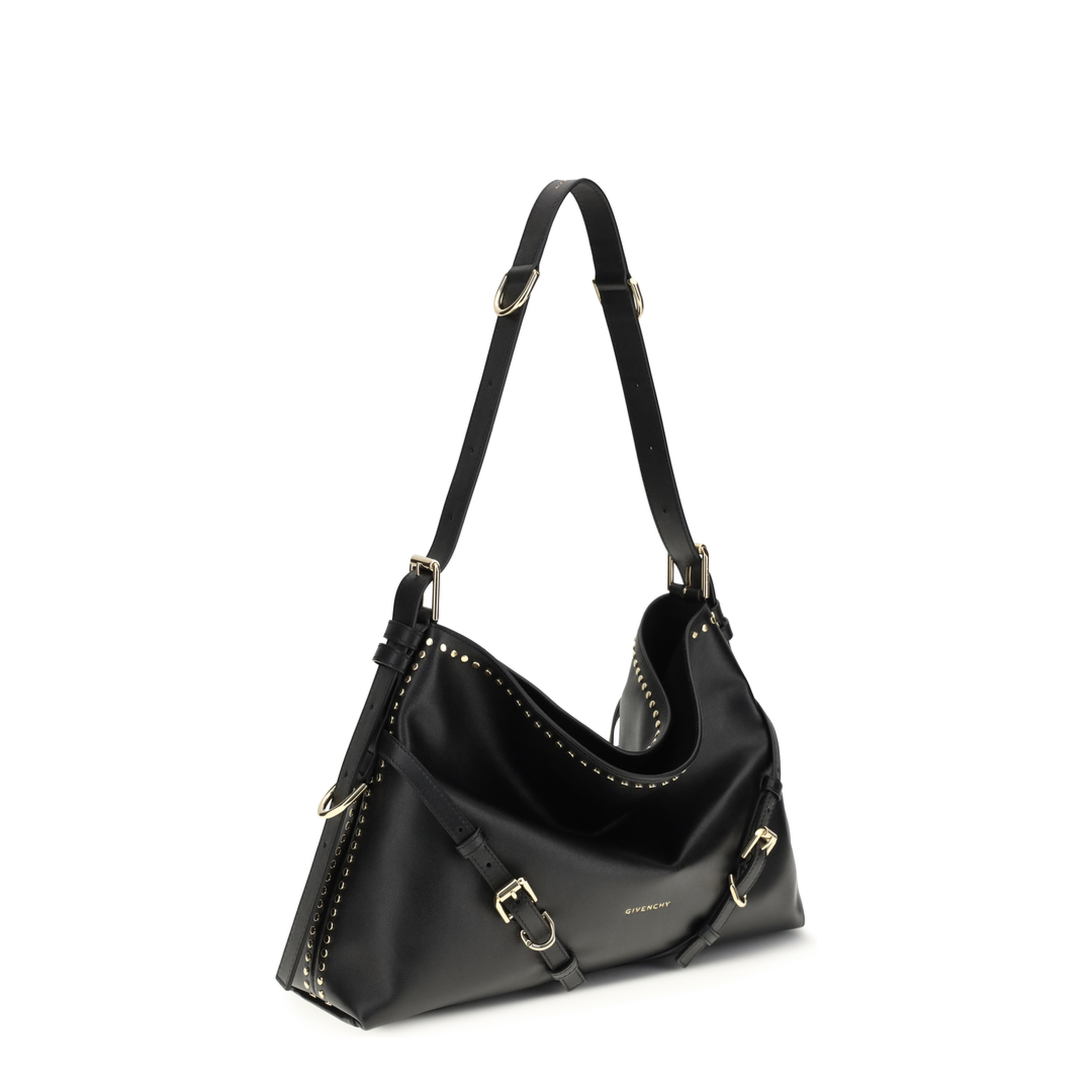 MAYFEYR - Givenchy - Large Voyou Shoulder Bag In Shiny Leather - BB5131B2DJ