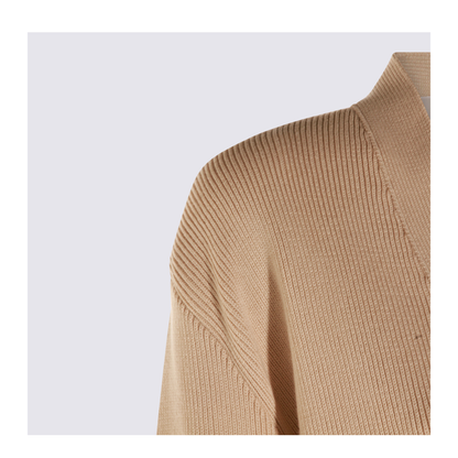 Cotton V-Necked Cardigan