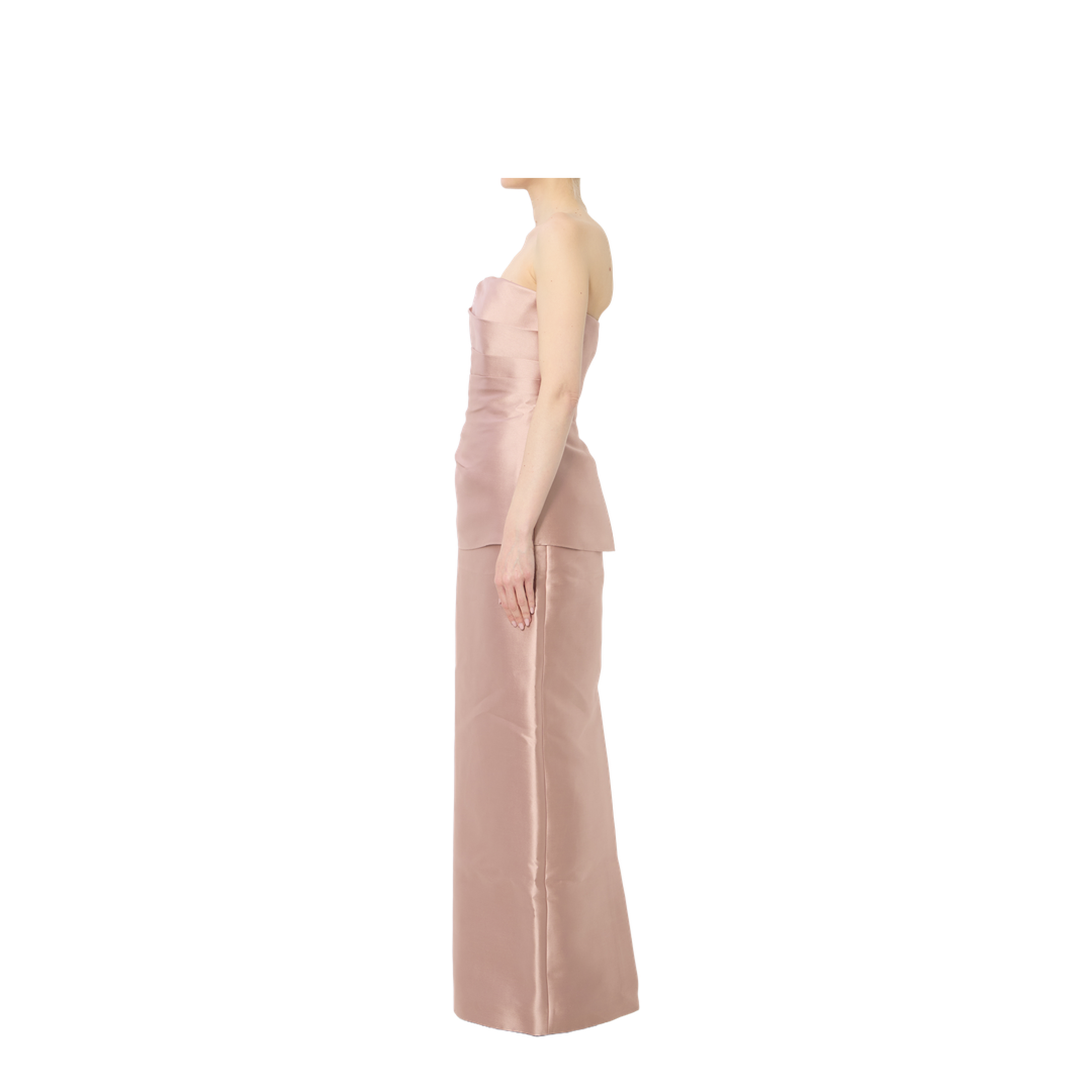 MAYFEYR - Solace London - Lucille Maxi Dress - OS47034NUDE