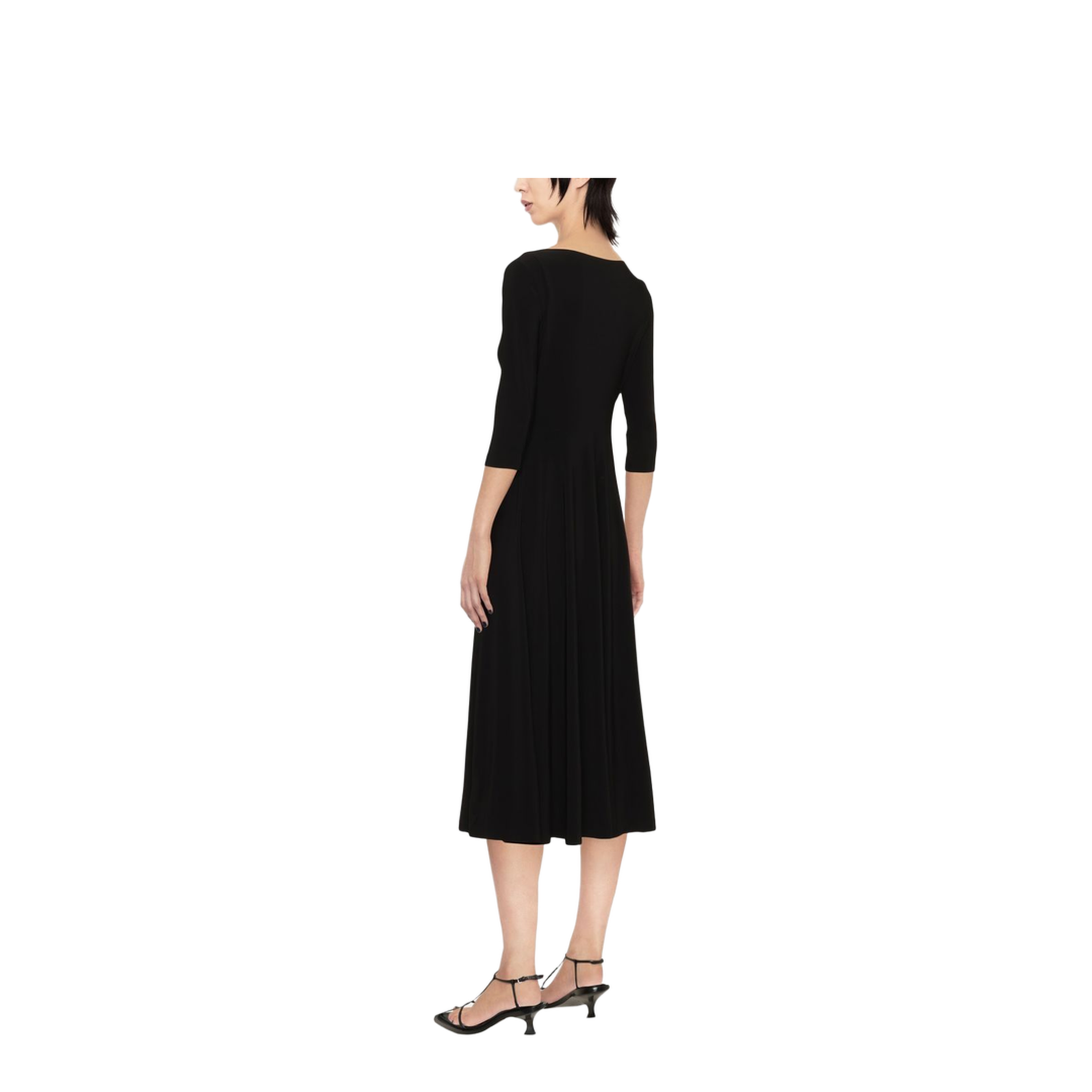 Flared Midi Dress