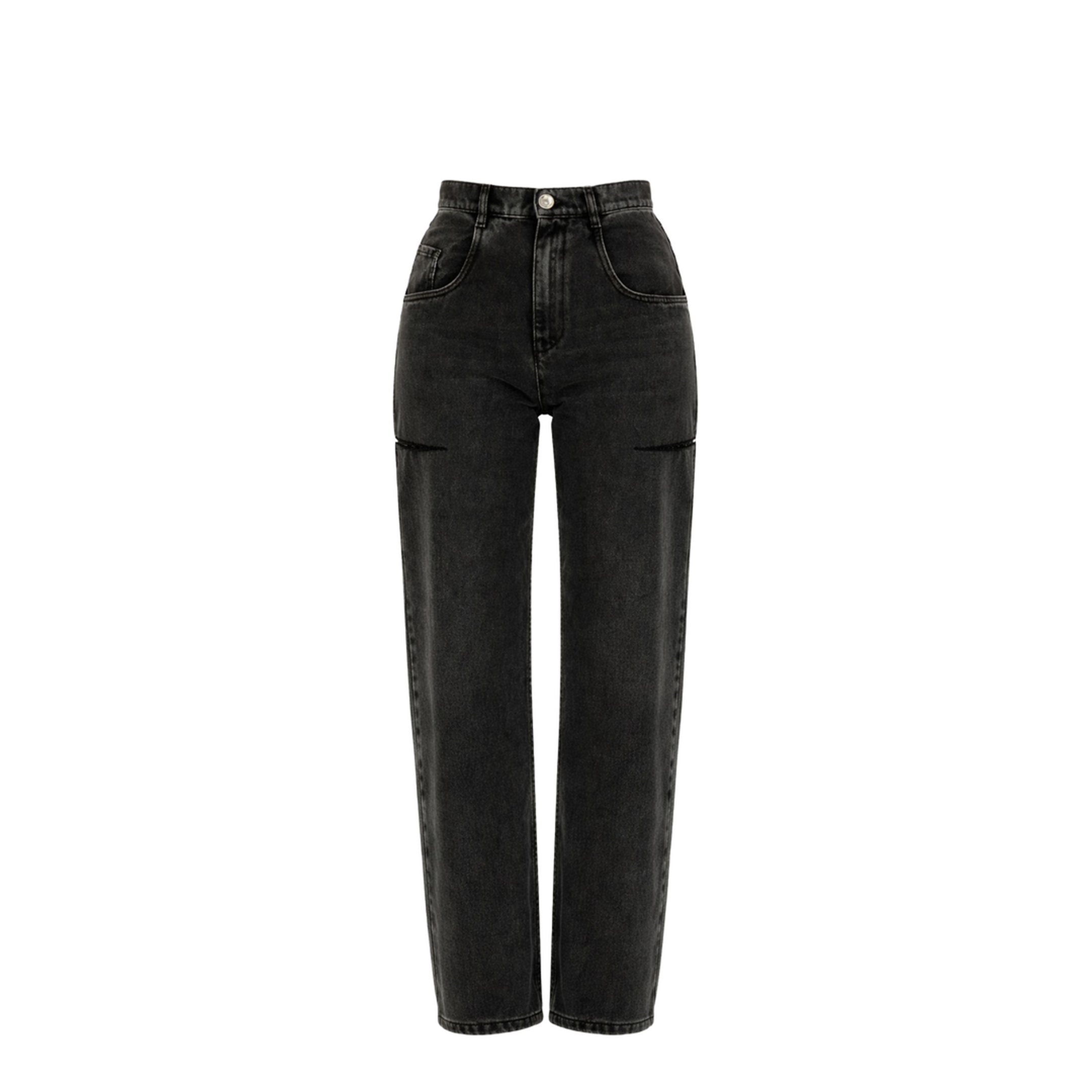 Jeans Con Dettaglio Cut Out