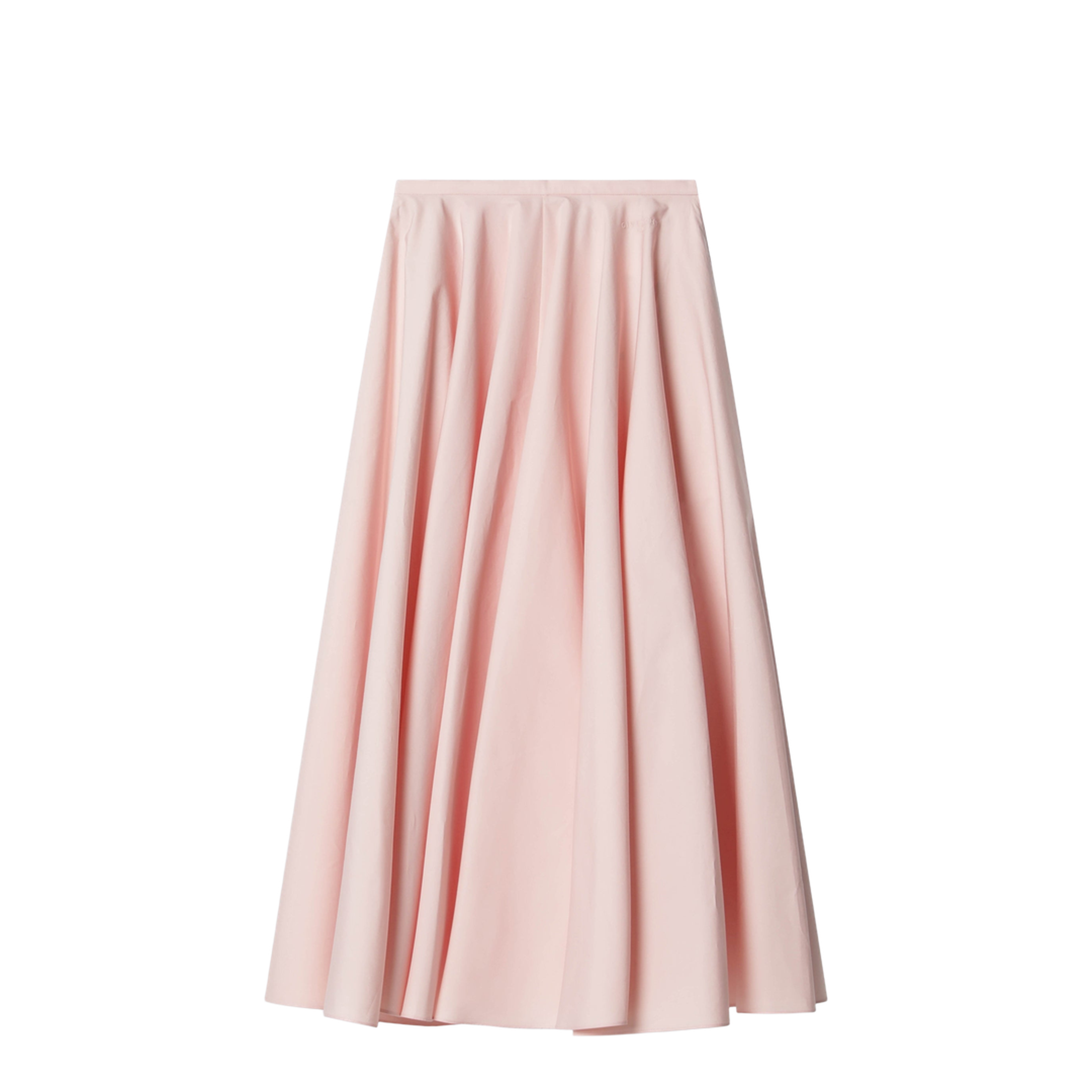 Light Pink Long Circular Skirt