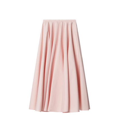Light Pink Long Circular Skirt