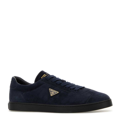MAYFEYR - Prada - Lane Blue Suede Sneakers - 2EE394FG000E1DF0008