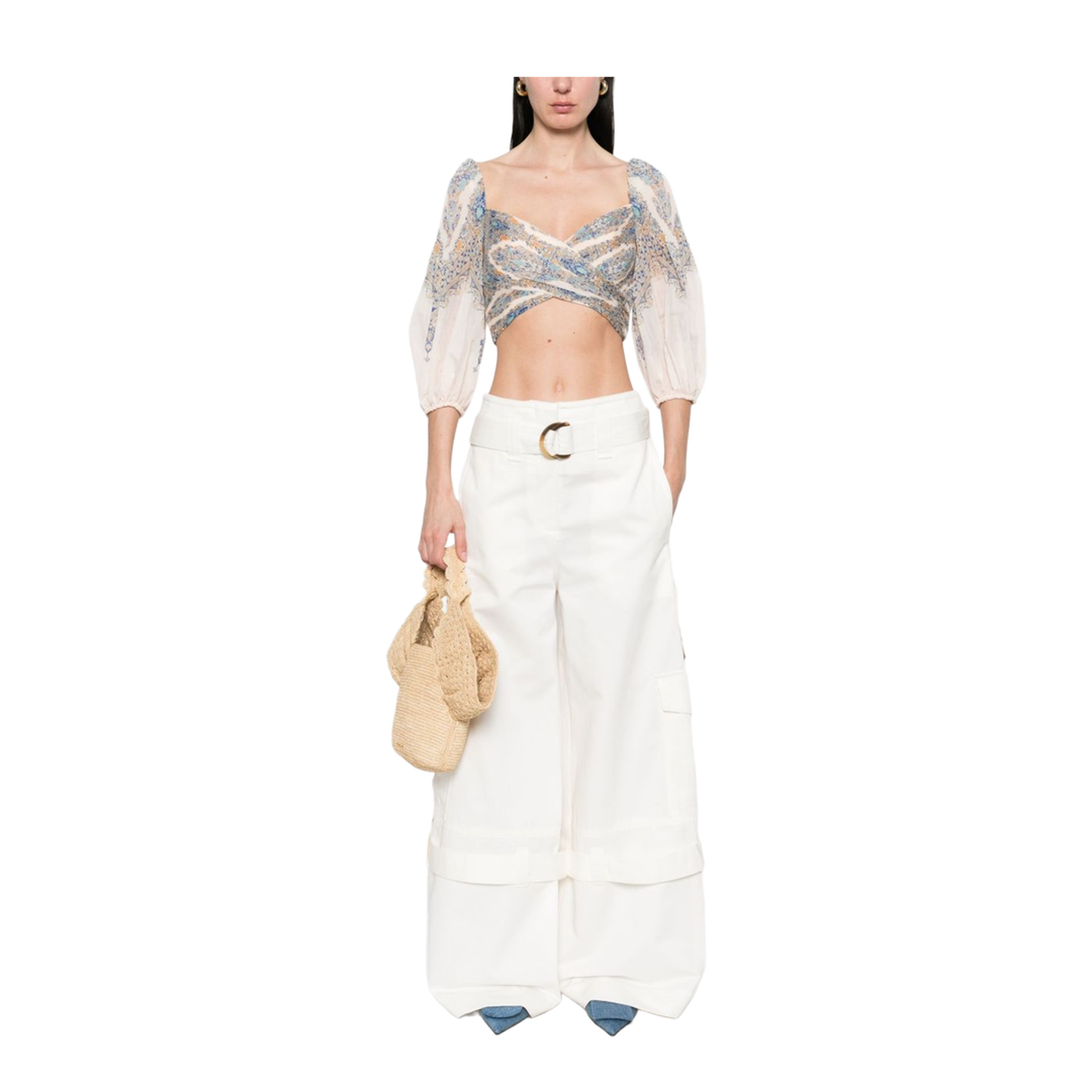 Pleated Design Top