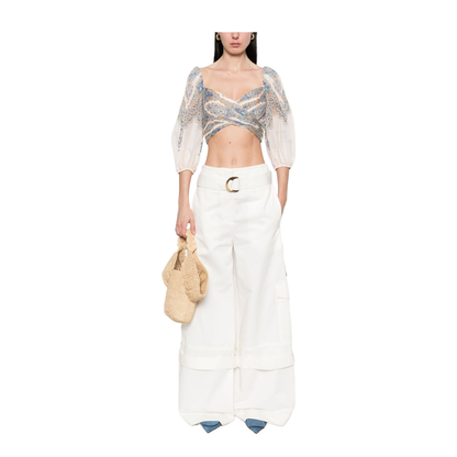 Pleated Design Top