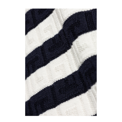 Sweater with Striped Pattern