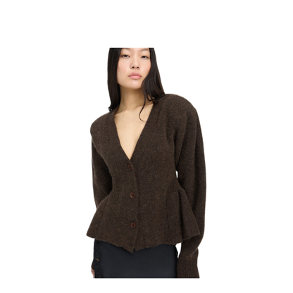 MAYFEYR - Rotate - Knit Peplum Cardigan - 1166181667