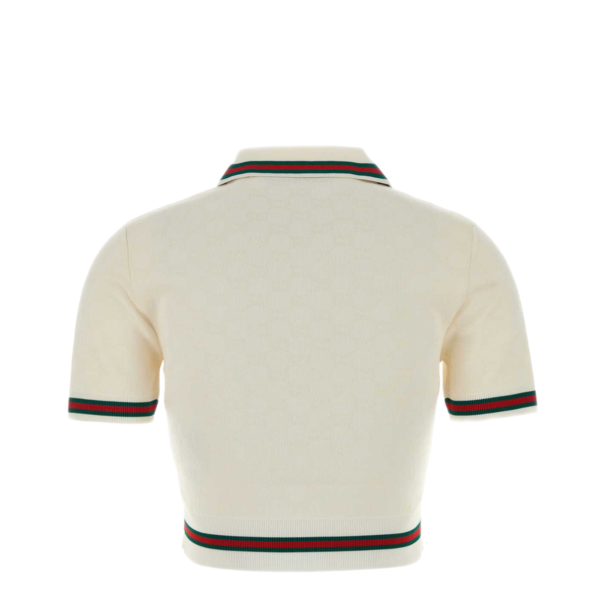 MAYFEYR - Gucci - Ivory Gg Jersey Polo Shirt - 789690XKD3R9074