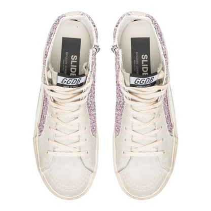 MAYFEYR - Golden Goose - Sneaker With Glitter And Zipper - GWF00115F00452682284