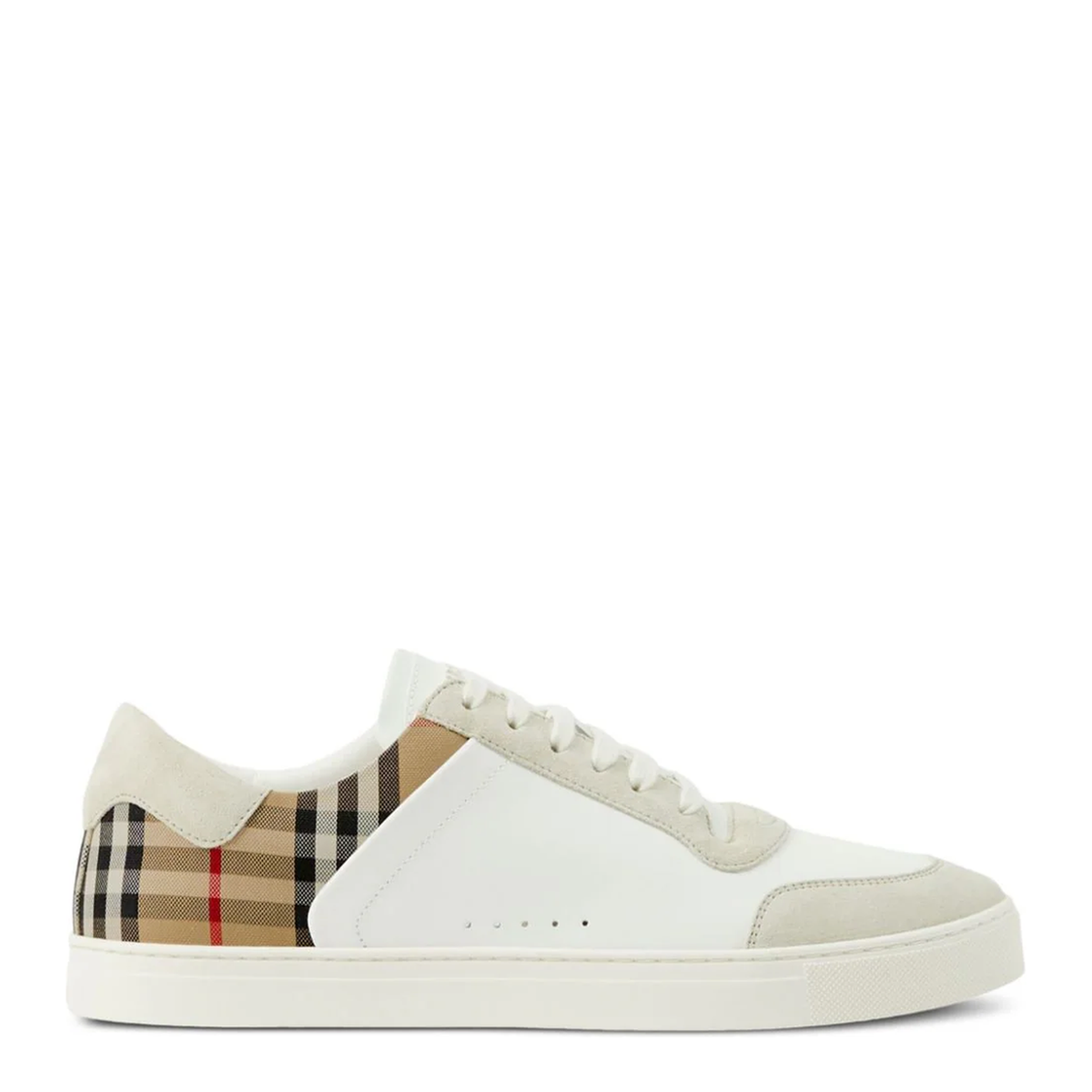 Leather Sneakers White