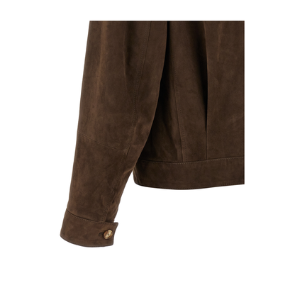 Suede Jacket Brown