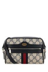 Ophidia GG Supreme Mini Crossbody Bag, Gold Hardware