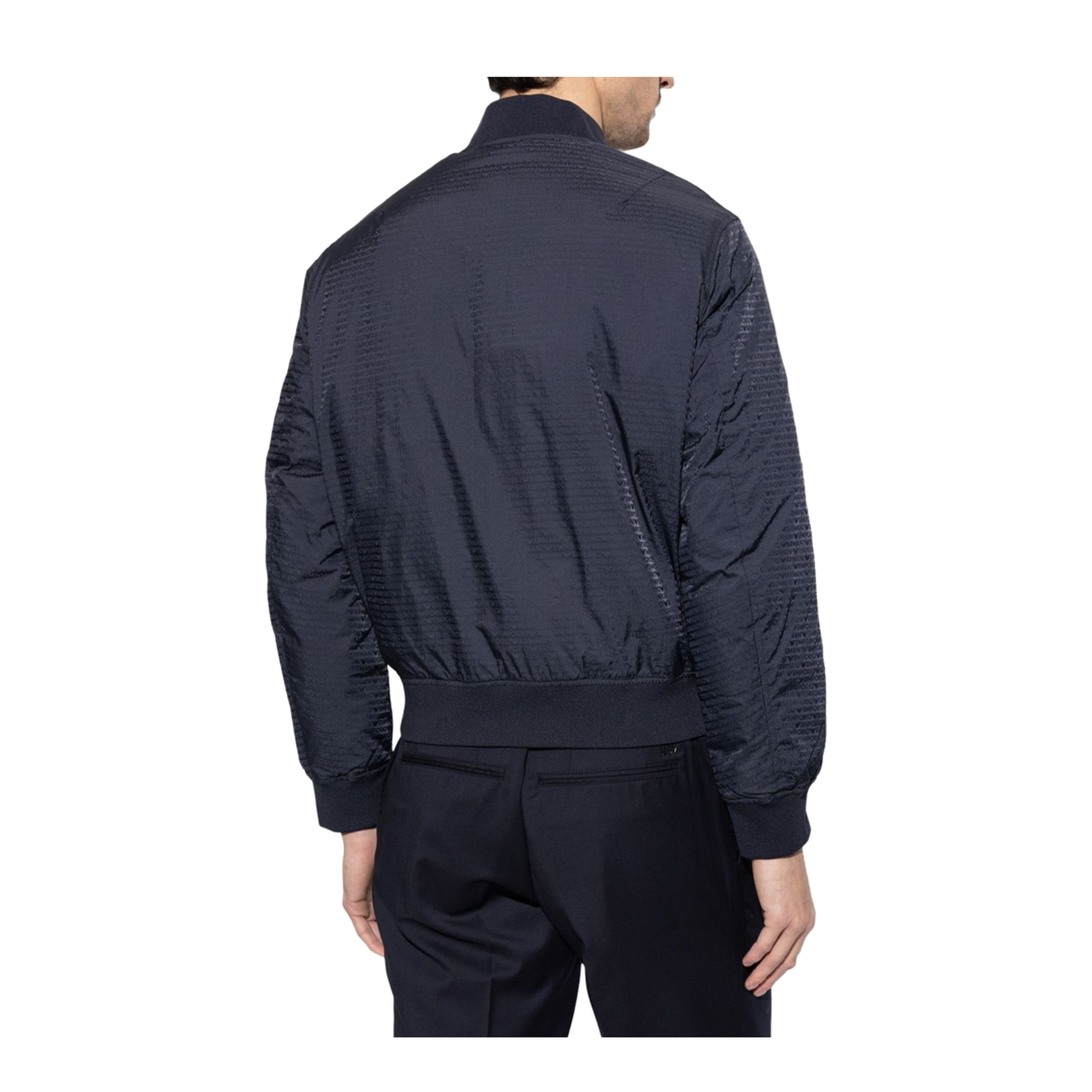 Reversible Bomber Collar Down Jacket