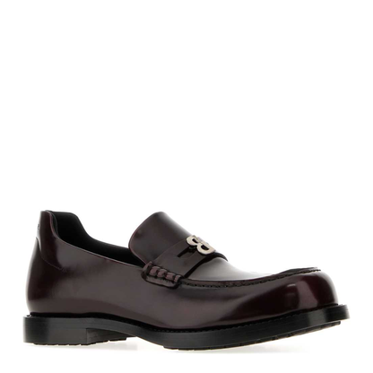 MAYFEYR - Balenciaga - Dark Brown Leather Comfy Loafers - 876324WBEC26271