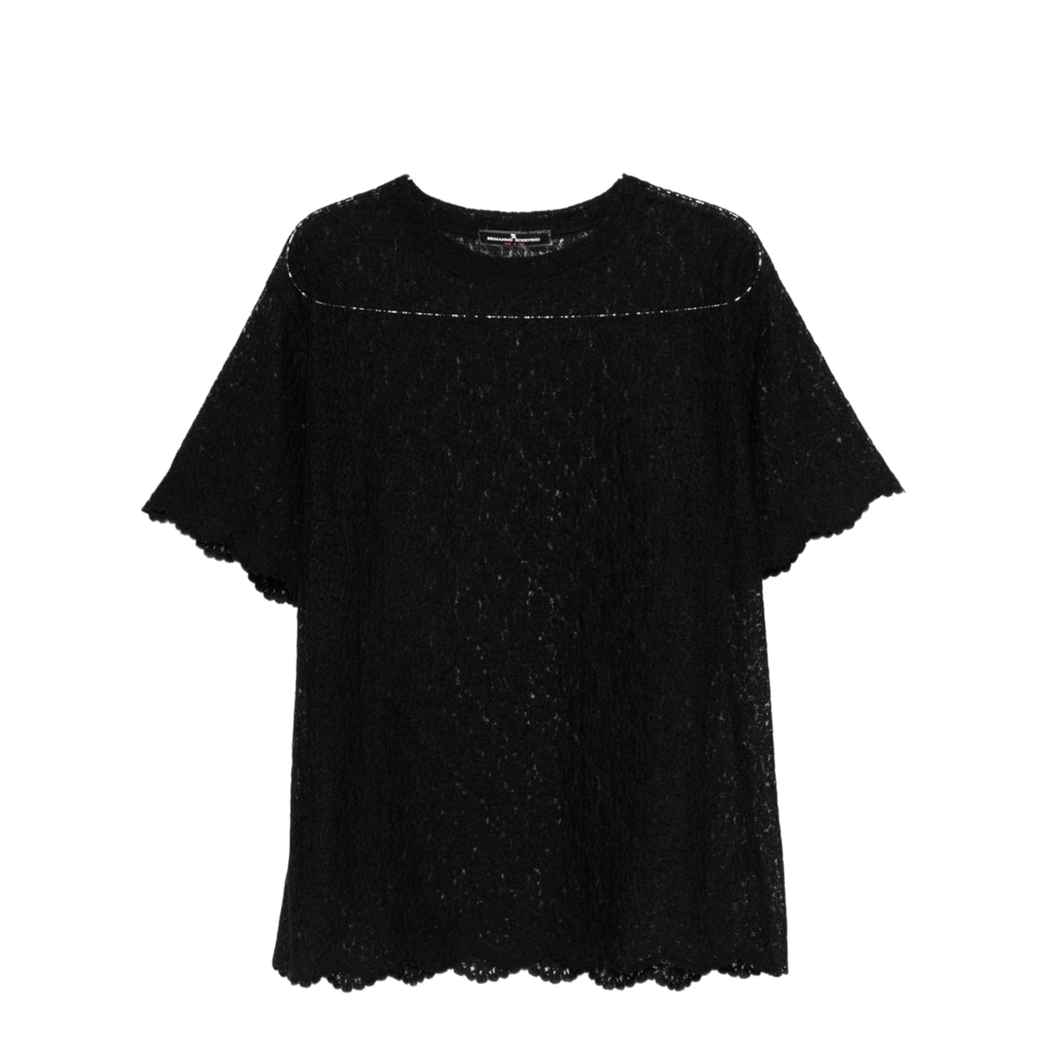 MAYFEYR - Ermanno Scervino - T-Shirts And Polos Black - D482L342EQF95708