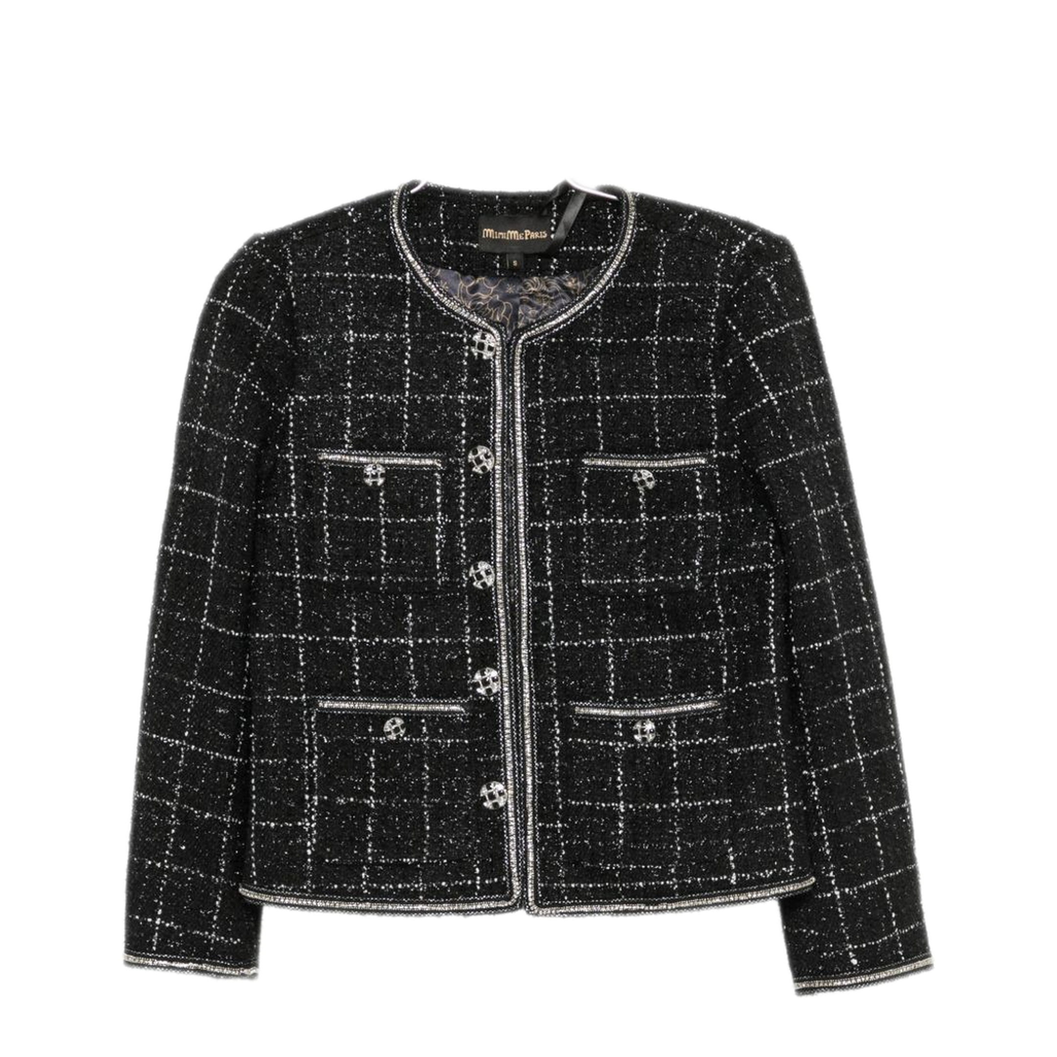 MAYFEYR - MINIME PARIS - Black Button Front Jacket - 26WCJA019BLACK