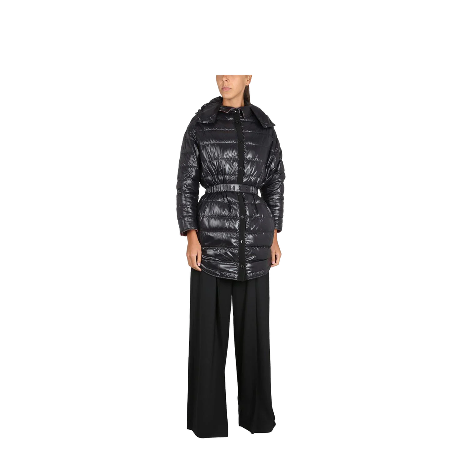 Reversible Padded Shirt Dress