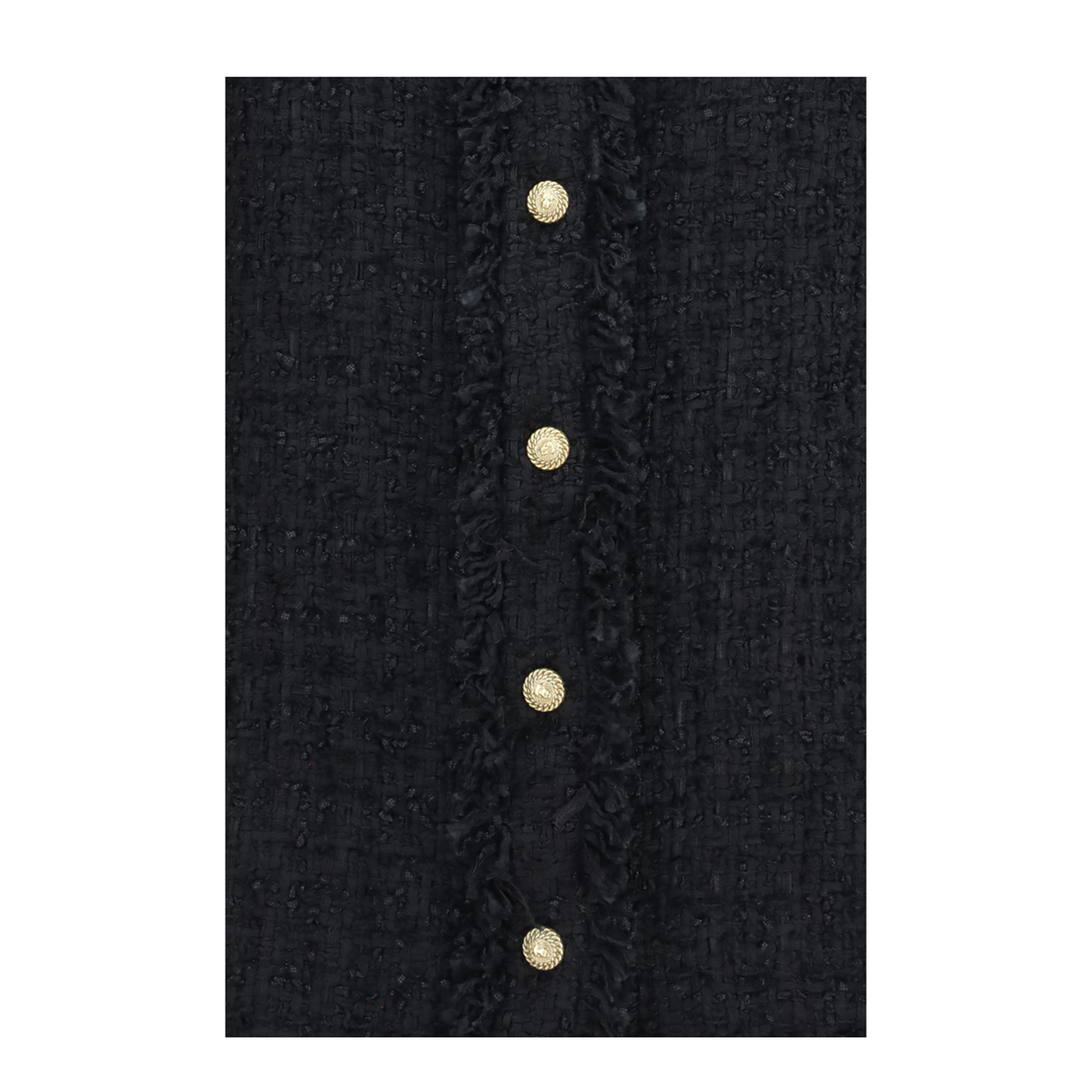 MAYFEYR - Balmain - Tweed Shirt - HF1HD005XM07